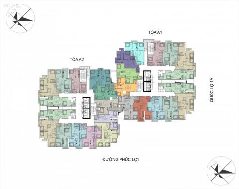 Cần bán căn hộ Ruby CT3 Phúc Lợi 50m2 tầng 12 thoáng mát, 950 triệu gần Vinhomes Riverside