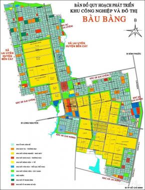 Bán đất nền dự án tại đường DX 011, Xã Lai Uyên, Bàu Bàng, Bình Dương diện tích 90m2, giá 240 tr