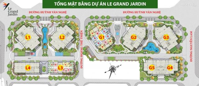 Mở bán đợt 1 chung cư Le Grand Jardin - lô đất NO15, No16 Sài Đồng, Long Biên, Hà Nội