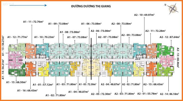 Bảng giá căn hộ chuyển nhượng dự án Depot Metro Tham Lương. PKD: 0932.938.356