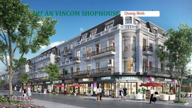 Bán nhà phố thương mại, liền kề dự án Vincom Plaza Đồng Hới, Quảng Bình, giá 50tr/m2. LH 0902757687