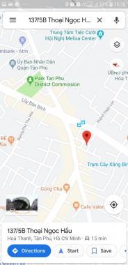 CC bán nhà 137/5B Thoại Ngọc Hầu, Phú Thạnh, Tân Phú, DT: 3.83 x 13m, nở hậu, sổ hồng đầy đủ