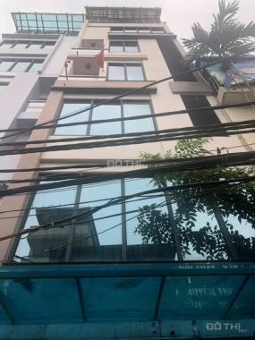 Nhà ngõ 2 mặt thoáng - 8 tầng thang máy, phố Đội Cấn, Phan Kế Bính, 54m2, 8T, MT 5,2m giá 13,3 tỷ