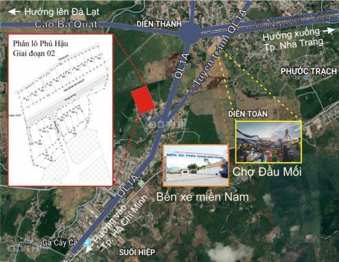 Bán đất nền dự án tại xã Suối Hiệp, Diên Khánh, Khánh Hòa, diện tích 100m2, giá 350 triệu