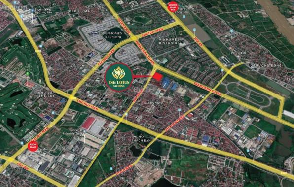 Bán suất ngoại giao giảm 400tr cho 2 căn hộ góc 103m2 dự án cao cấp mặt phố Sài Đồng, Long Biên
