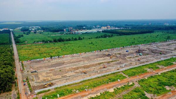 Bán đất nền KCN Bàu Bàng - Bình Dương, giá 610 triệu/nền 100m2, SHR, thổ cư 100%