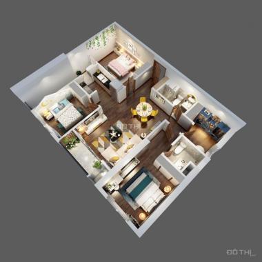 Bán căn hộ chung cư tại dự án The Terra An Hưng, Hà Đông, Hà Nội diện tích 75m2, giá 23 triệu/m2