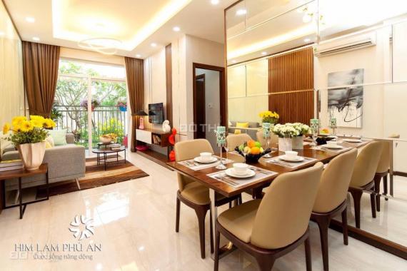 Bán căn Him Lam Phú An, 69m2, ở liền, full NT, view nội khu, vay 70%. LH: 0934.040.703
