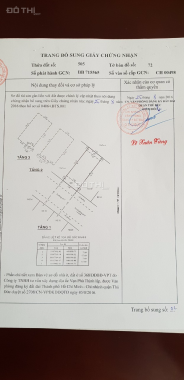 Bán nhà 1T, 2 lầu đúc KDC Phú Nhuận đường 25, Hiệp Bình Chánh, DT 7x17m CN 119m2, nhà mới 4PN, 4WC