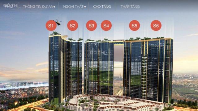 Chính chủ bán căn hộ 2PN tầng cao view sông hồng, cầu Thăng Long, giá bán 3.1 tỷ-LH: 0967 999 595