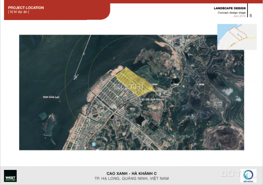 Lô đất liền kề quay biển Hà Khánh C - C3 - 161 giá 13,2 triệu/m2