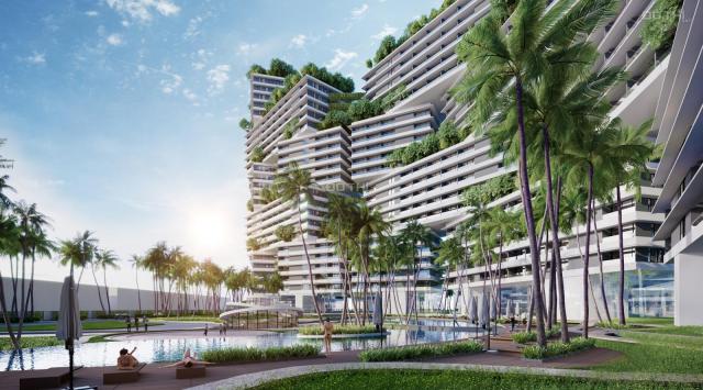 Bán căn hộ biển dự án Thanh Long Bay, Hàm Thuận Nam, Bình Thuận, diện tích 38m2, giá 1,38 tỷ