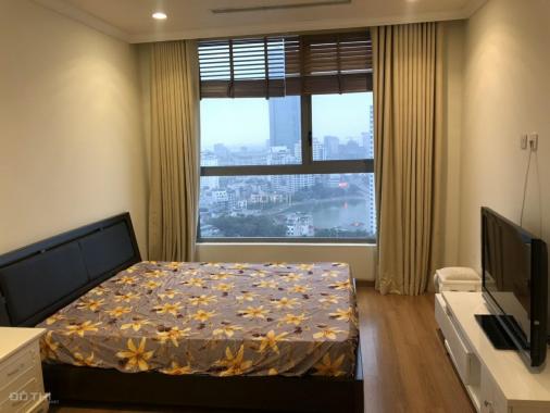Cho thuê căn hộ Trung Yên Plaza 137m2, 3 phòng ngủ, full nội thất cơ bản, giá 13tr/tháng, LH 09.777