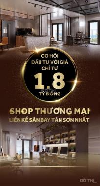 Trả trước 270 tr sở hữu ngay shop TM - Office sát bên sân bay Tân Sơn Nhất - Chỉ từ 1,8 tỷ/căn