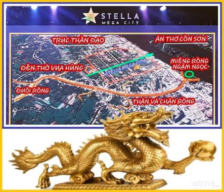 Bán đất nền dự án tại dự án Stella Mega City, Bình Thủy, Cần Thơ diện tích 100m2, giá 19 triệu/m2