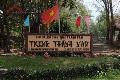 Bán 7.3ha đất trang trại khu du lịch Trung Thành Nam - Phan Thiết - Có đủ các dịch vụ du lịch