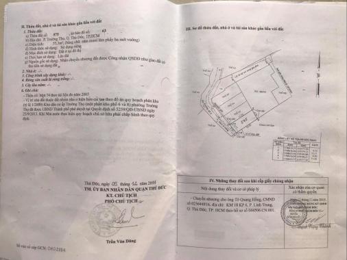 Đang kẹt tiền nhượng gấp 55m2, đất hiện hữu giá rẻ đường Số 4, Trường Thọ, 2,75 tỷ