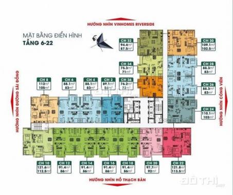 Bán 4 suất ngoại giao đồng giá 26tr/m2 và 27tr/m2 tầng 12 và 21 dự án chung cư Lotus Sài Đồng