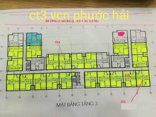 Bán căn hộ chung cư CT3 VCN Phước Hải, Nha Trang
