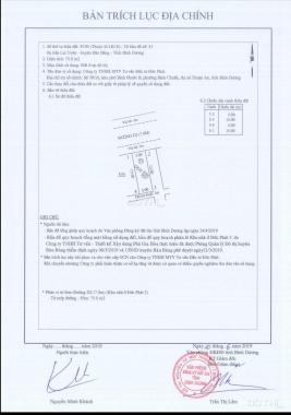 Đất nền sổ đỏ, thổ cư 100% ngay trung tâm Bàu Bàng, giá công nhân