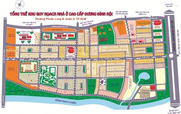 Bán đất nền tại dự án KDC Khang Điền - Intresco, Quận 9, diện tích 177m2, giá 36 tr/m2