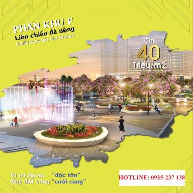 Melody City đất biển Đà Nẵng ngay đại lộ triệu đô trung tâm hành chính Q. Liên Chiểu. 0935 237.138