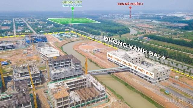 Nhà 1 trệt + 1 lầu 5x16m, đối diện trường đại học Việt Đức, 1,41 tỷ/căn
