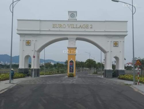 Bán đất biệt thự Euro Village 2, diện tích: 341m2 hướng Đông Nam sạch đẹp, giá tốt