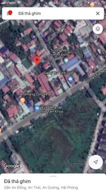 Cần tiền muốn bán nhanh lô đất gần PG An Đồng, An Dương, Hải Phòng