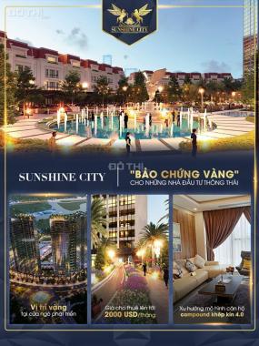 Dự án Sunshine City Ciputra bán căn hộ 2PN, full đồ CK 17%, NHHT 65%, LS 0% 30 tháng. LH 0989196538
