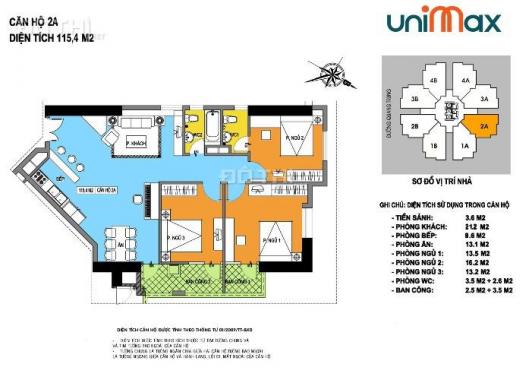 Chính chủ cần bán gấp căn hộ tại Unimax 210 Quang Trung - Hà Đông