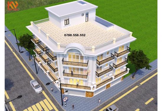 Cho thuê căn góc 2 mặt tiền đường lớn tiện mở showroom, nhà hàng gần TTTP Nha Trang