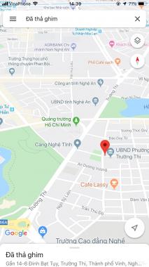 Bán nhà mặt phố tại Đường Trần Quang Diệu, Phường Trường Thi, Vinh, Nghệ An diện tích 109.8m2 giá 5