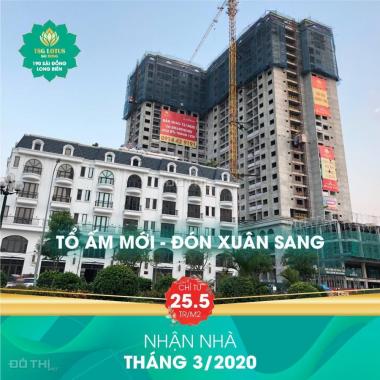 Ngoại giao căn hộ cao cấp 91m2 tại KĐT Sài Đồng, nhận nhà T3/2020, giá từ 24 tr/m2