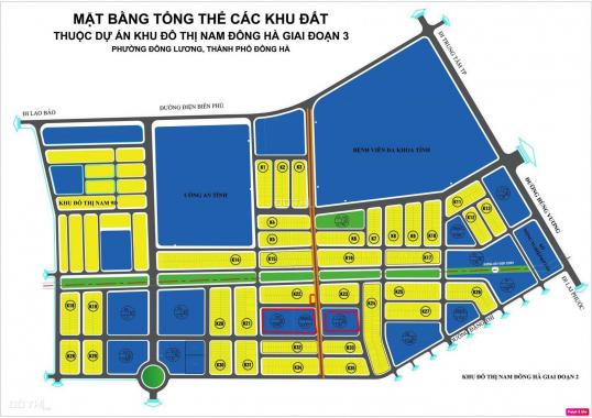 2 mặt tiền đối diện trung tâm thương mại - khu đô thị Nam Đông Hà - Quảng Trị