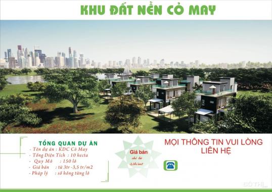 Bán đất khu dân cư mặt tiền 30/04 (Võ Nguyên Giáp) chỉ 3,5 tr/m2, 600m2, sổ cầm tay công chứng