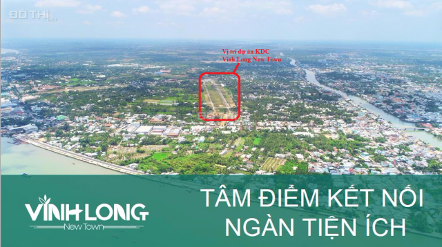 Đầu tư sinh lời KDC mới tại lõi trung tâm phường 5, TP Vĩnh Long 90m2 - 250m2 giá từ 8 tr/m2