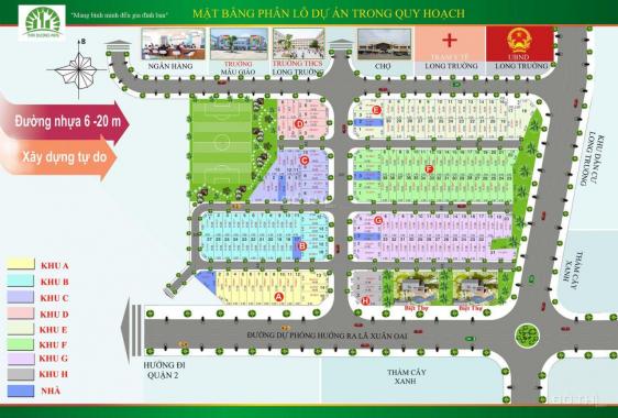 Bán đất nền dự án tại dự án Thái Dương Luxury, Quận 9, Hồ Chí Minh diện tích 53.4m2, giá 2.25 tỷ