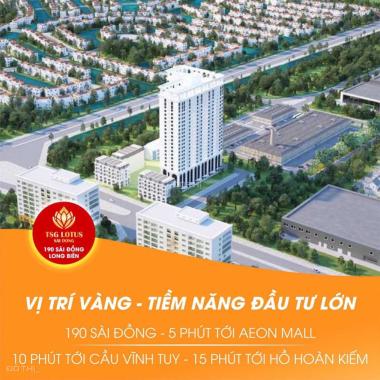 Hot! Thông tin mới nhất dự án TSG Lotus Sài Đồng - Quà tặng 105 Triệu, CK 3,5%, vay NHLS 0%
