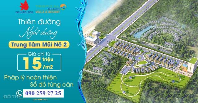 Chỉ còn vài nền suất nội bộ chiết khấu 4% giá bán 15tr/m2 Tropical Ocean Villa Resort