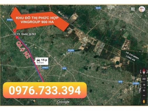 Vingroup đầu tư KĐT phức hợp 900ha tại Đức Hòa tỉnh Long An, mở bán cuối 2019, giá 680 triệu, SHR