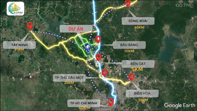 Đất TT 270tr Long Nguyên, cách chợ Long Nguyên 1km