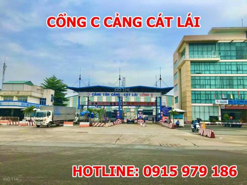 Bán đất sổ đỏ Cát Lái, khu C404, DT 6x20m, giá tốt 39 tr/m2, gần cổng C, LH 0915979186 Hùng Cát Lái