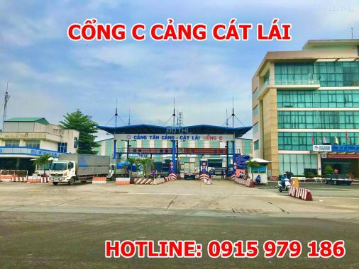 Bán đất sổ đỏ Cát Lái MT Đường 40m nối Vành Đai 2, khu C404, giá 50 tr/m2, 0915979186 Hùng Cát Lái