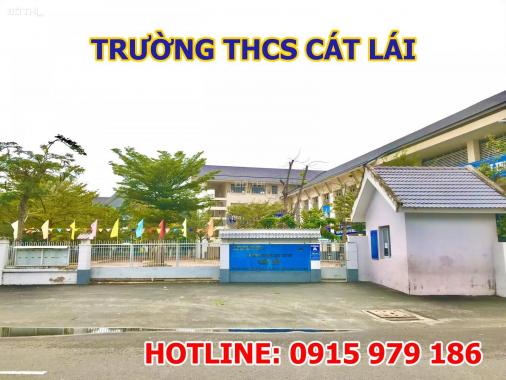 Kẹt tiền bán lô góc 2 MT khu dân cư Ninh Giang, Cát Lái, 45 tr/m2, LH 0915979186 (Hùng Cát Lái)