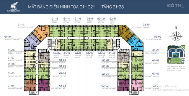 Bán CH Sunshine Garden Minh Khai, tặng 225tr, CK 17%, LS 0%, full nội thất, chỉ 300tr nhận nhà ngay