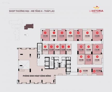 Bán căn hộ office La-Astoria 3, diện tích 15-43m2, giá từ 600 tr/căn. LH 0907782122
