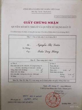 Cần bán gấp căn nhà cấp 4 tại tổ 9, Sài Đồng, Long Biên, Hà Nội