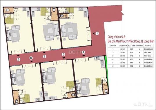 Bán nhà riêng tại phố Mai Phúc, Phường Phúc Đồng, Long Biên, Hà Nội, diện tích 30m2, giá 2.2 tỷ