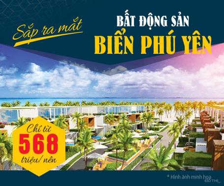 Bán đất sổ đỏ ngay Vịnh Xuân Đài, Sông Cầu, Phú Yên. Giá 568 triệu/nền